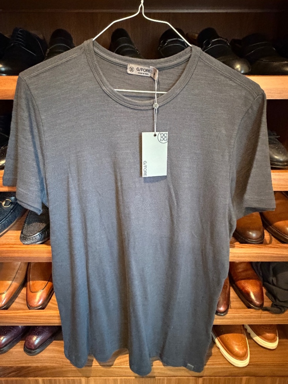 G/FORE ONYX TEE SHIRT NEW WITH TAGS